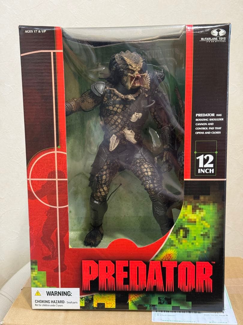 プレデター 1987 フィギュア 12inch 未開封新品
