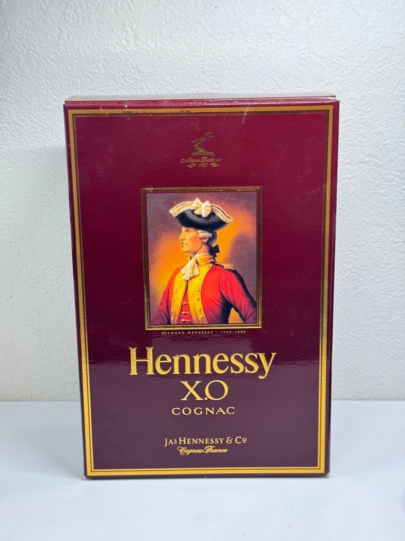 Hennessy XO コニャック 700ml 金キャップ　グリーンボトル