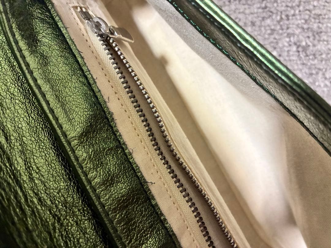 paloma woolグレンダ　レザーバッグ　グリーン