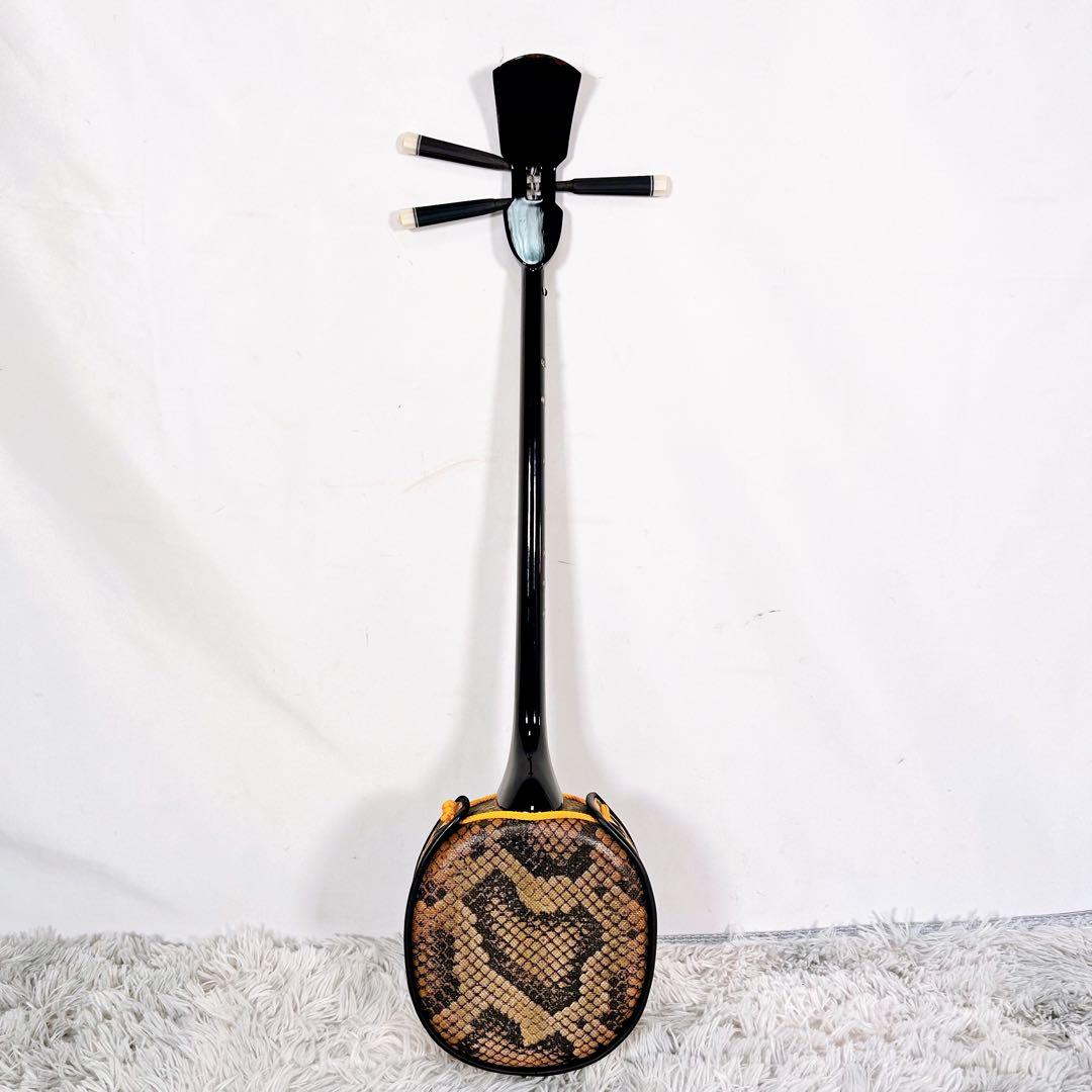 沖縄三線 三味線　人工　初心者オススメセット　ケース付