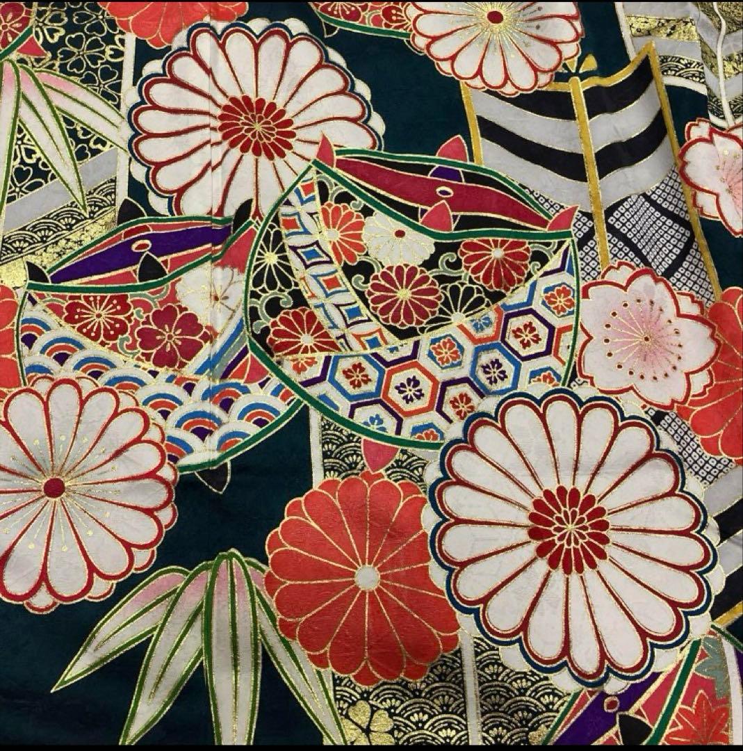 豪華お振袖４点セット 前撮り成人式結婚式 トールサイズ