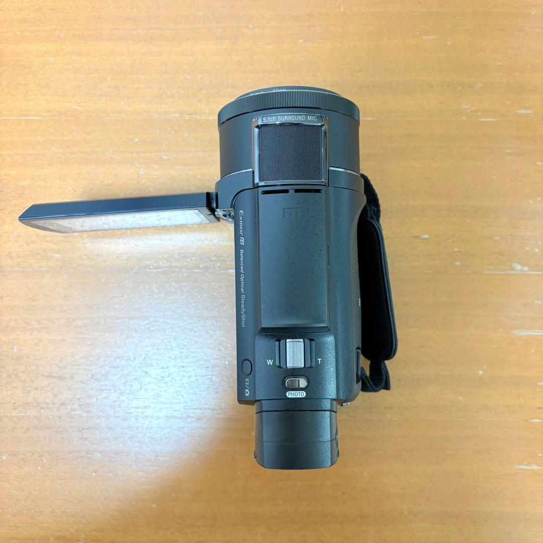 【美品】SONY FDR-AX60 4Kビデオカメラ 付属品完備＋カメラバッグ