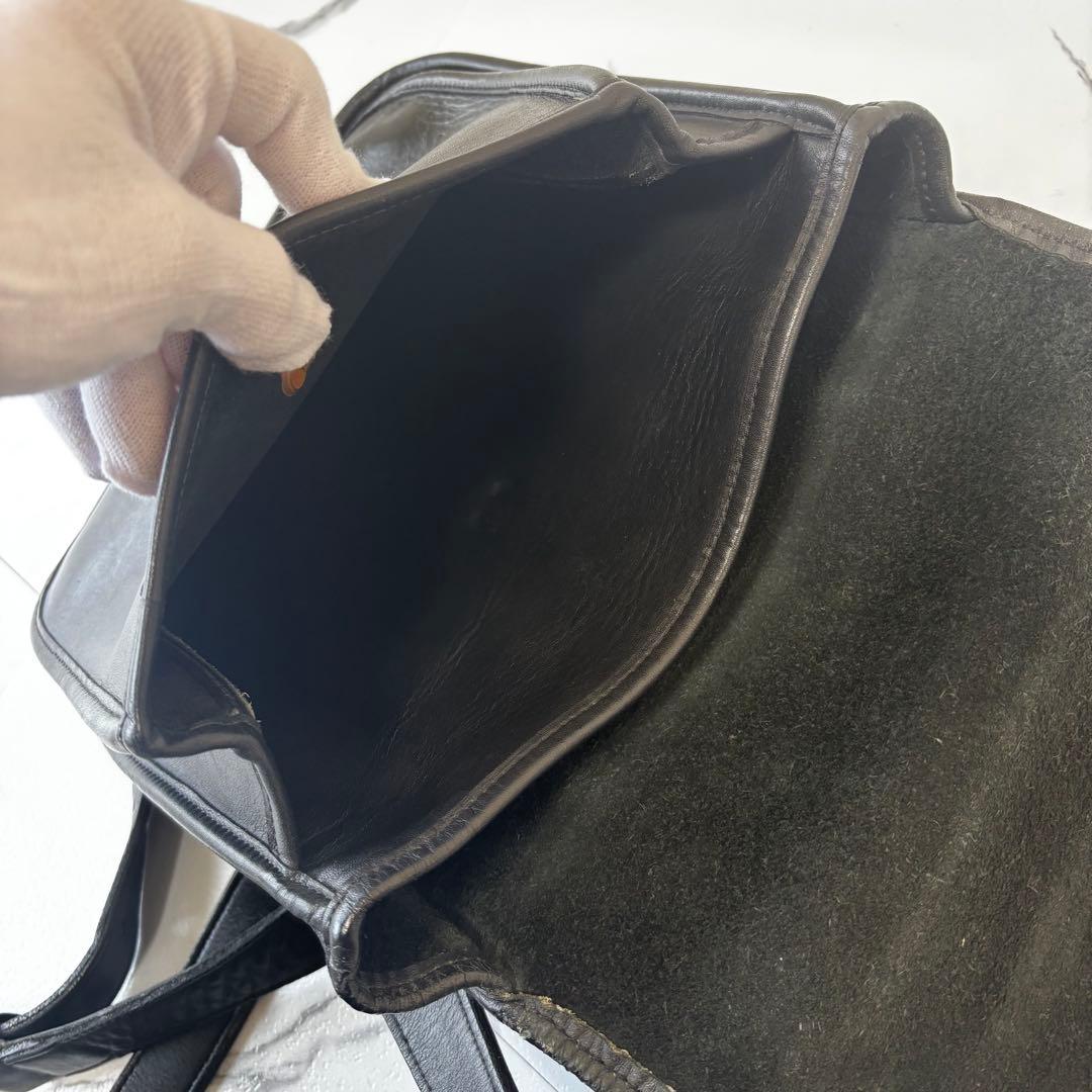 COACH✨オールドコーチ　ショルダー　バッグ　フラップ　ターンロック