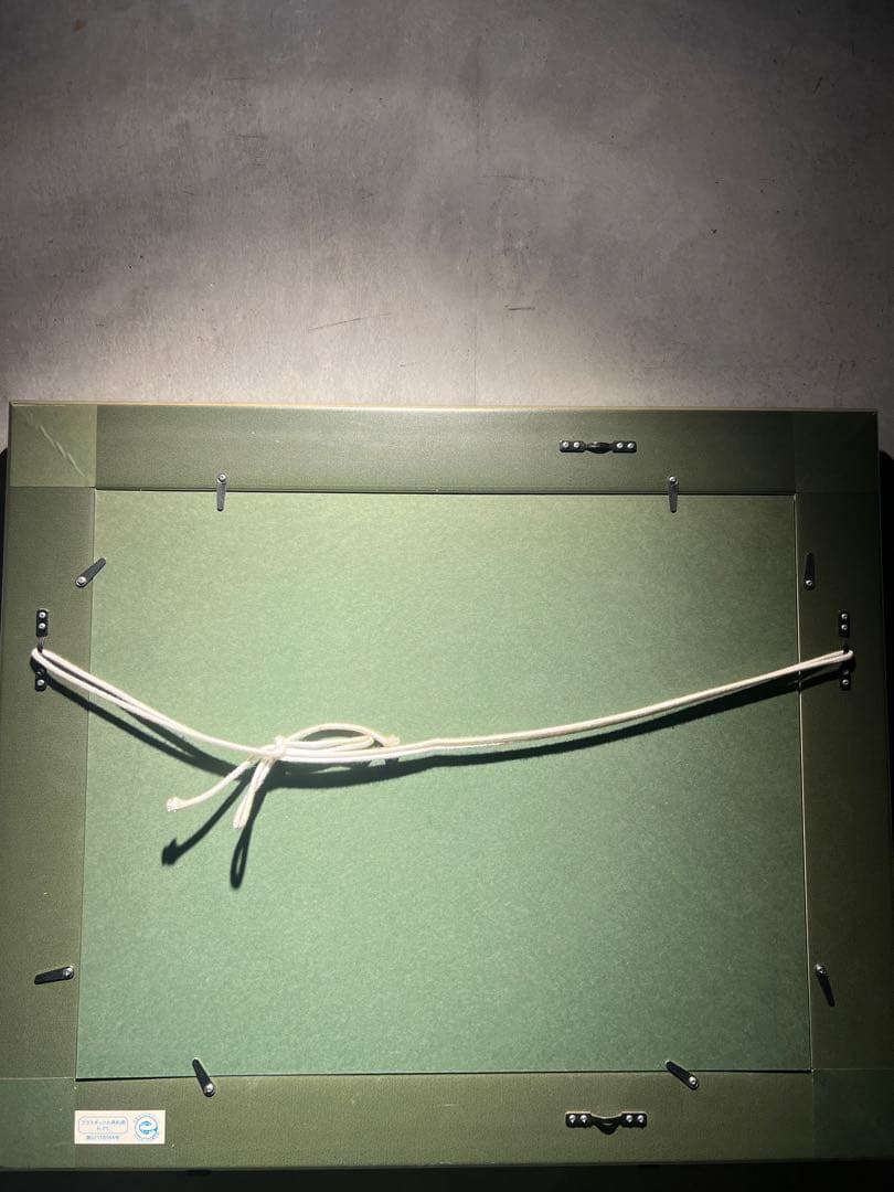 朝隈敏彦【犬吠埼の朝焼け】油彩画　サインあり