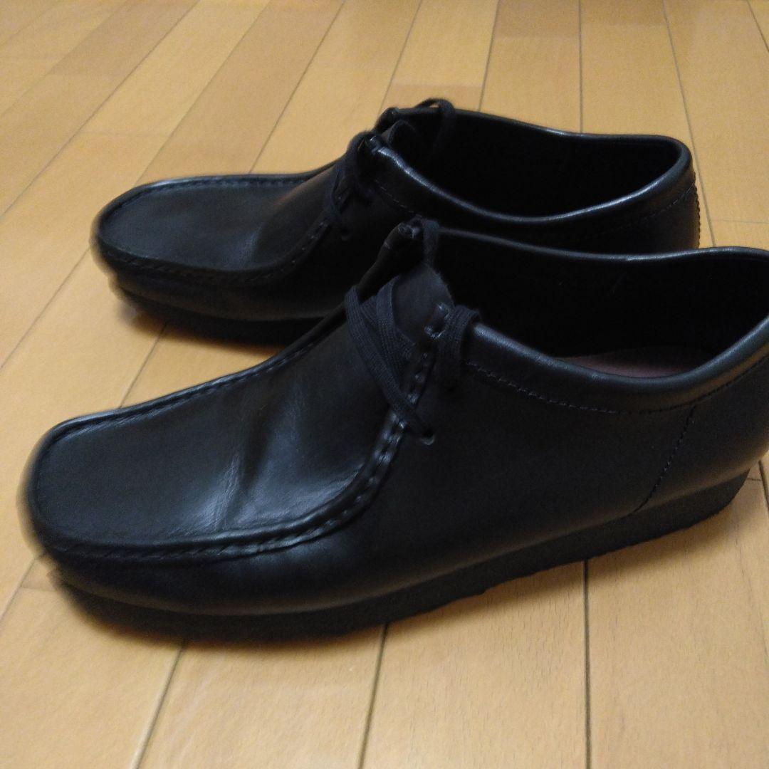 Clarks クラークス ワラビー レザー ブラック