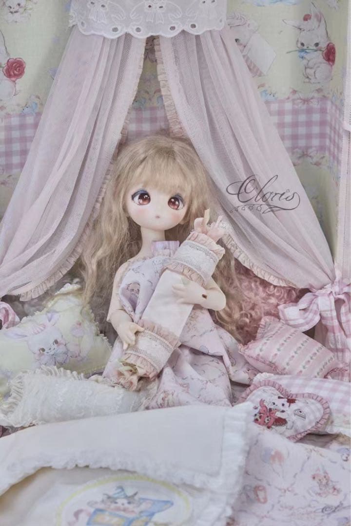 ドールハウス　BJDディーラー様製 1/4 PUYOODOLL KUMAKO 用