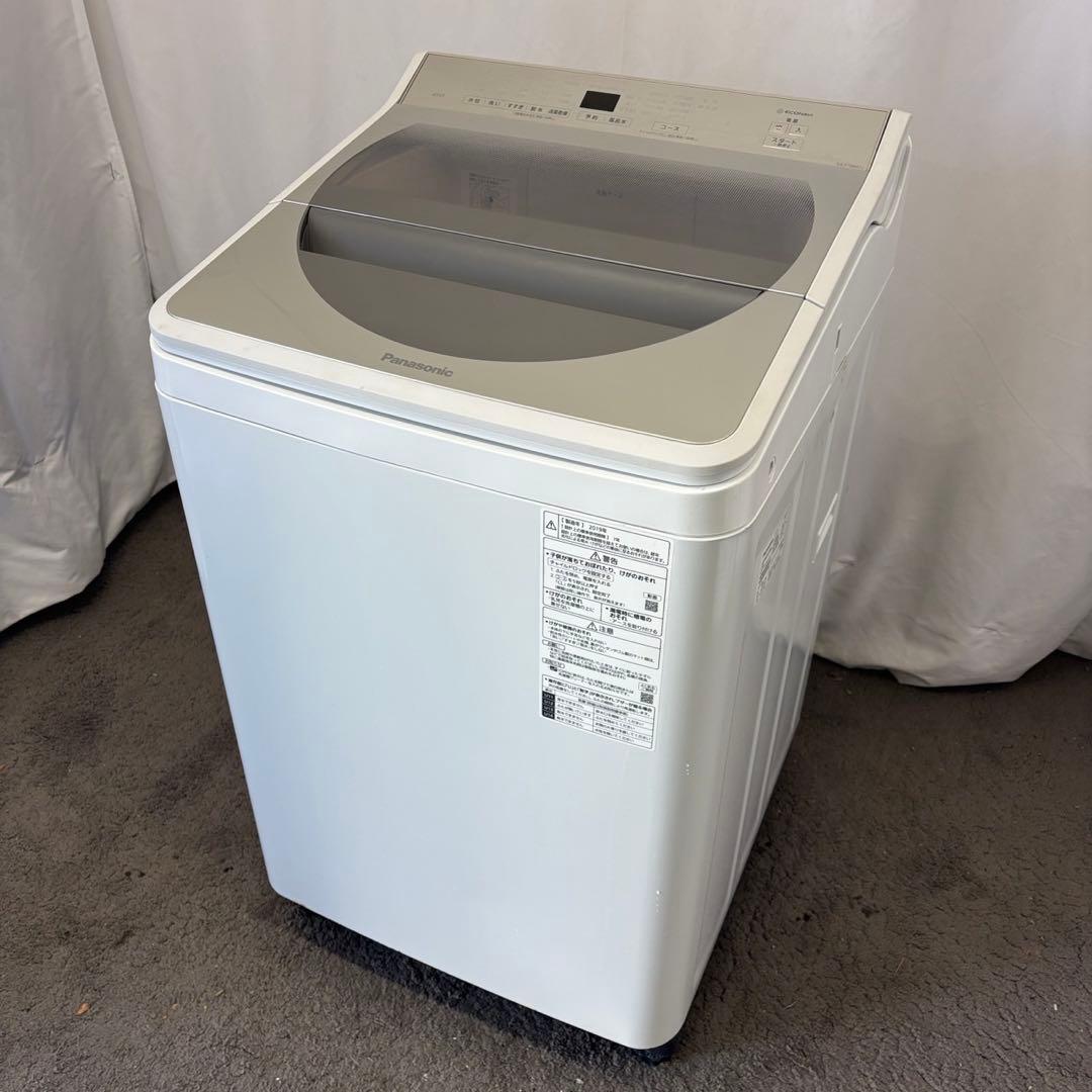 82　パナソニック　洗濯機　10キロ　大きめ　設置無料　エコナビ　安い‼️