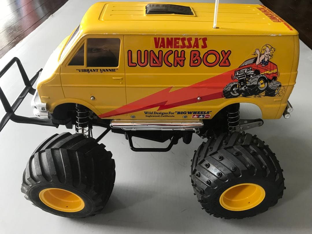 タミヤ RC ランチボックス（オイルダンパー装着）プロポ、ベアリングセット