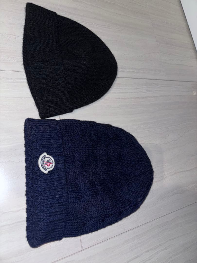 MONCLER キッズL ZARA kids カシミヤ　ニットキャップ　セット