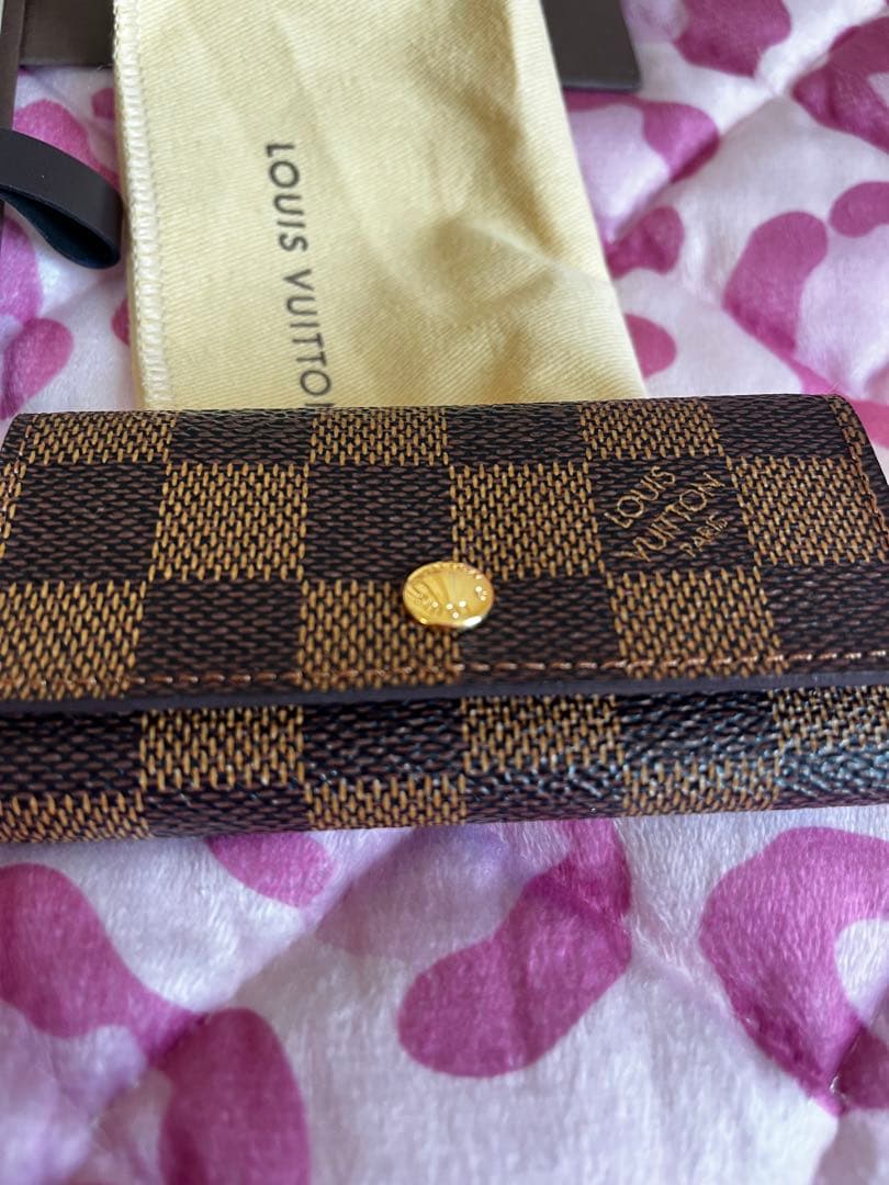 ルイヴィトン ダミエ キーケース 極美品