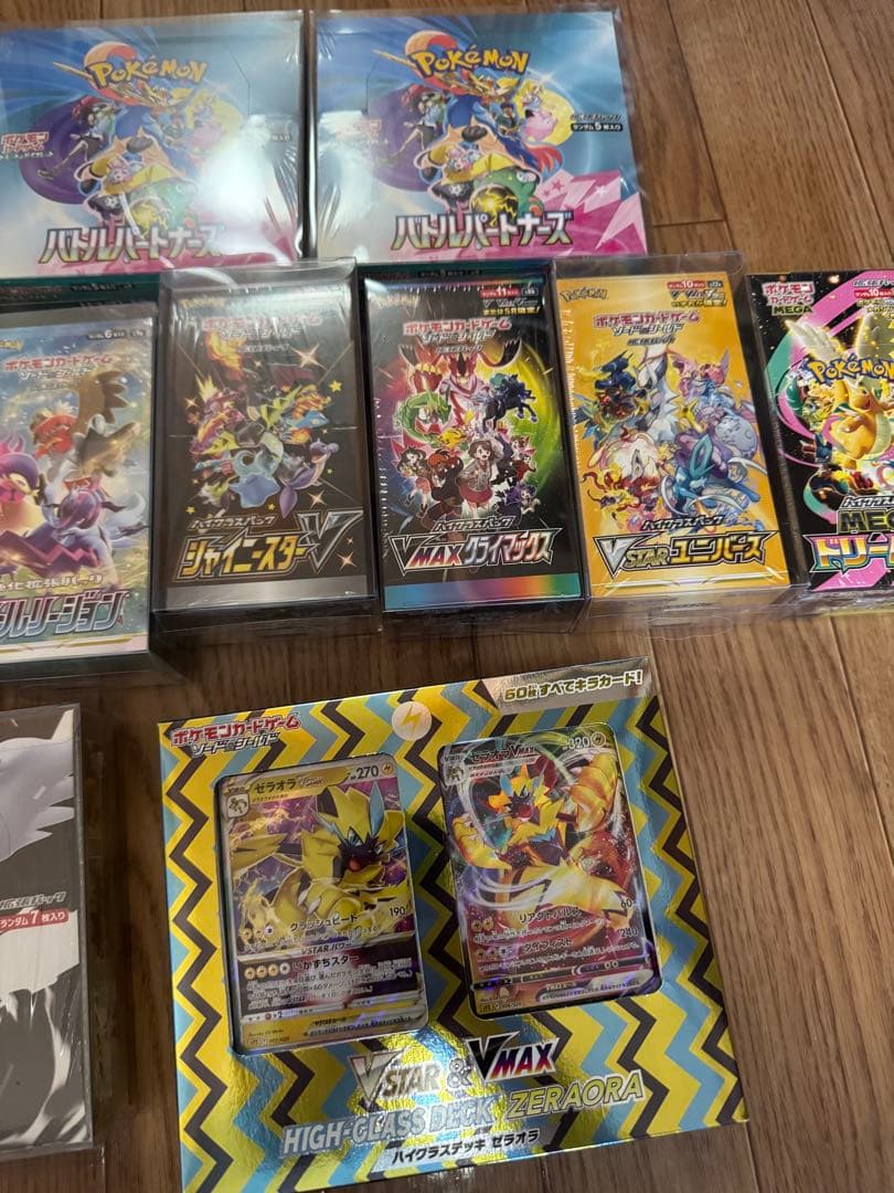 ポケモンカードbox 全て未開封シュリンク付き