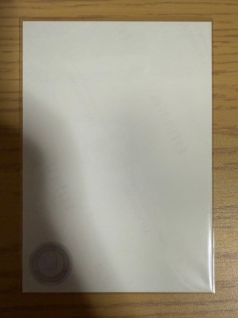 『最終値下げ』　櫻坂46 小田倉麗奈 2024浴衣　チュウ　直筆サイン