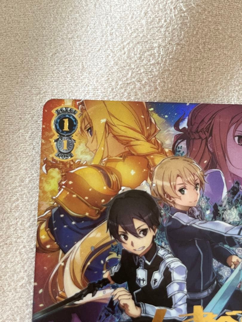 ヴァイス　ソードアートオンライン　10th Alicizationサイン入り