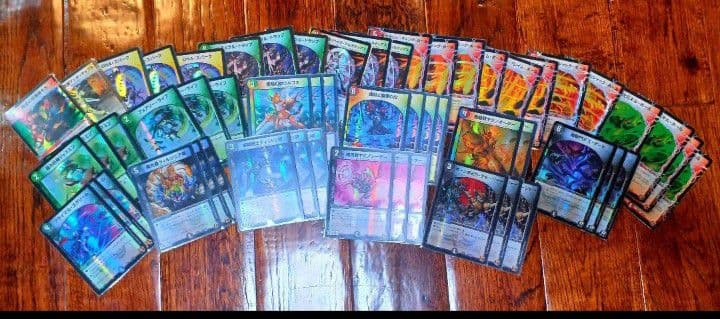 デュエマ　まとめ売り　引退品　大量　2.5㎏　約1500枚　デッキパーツ