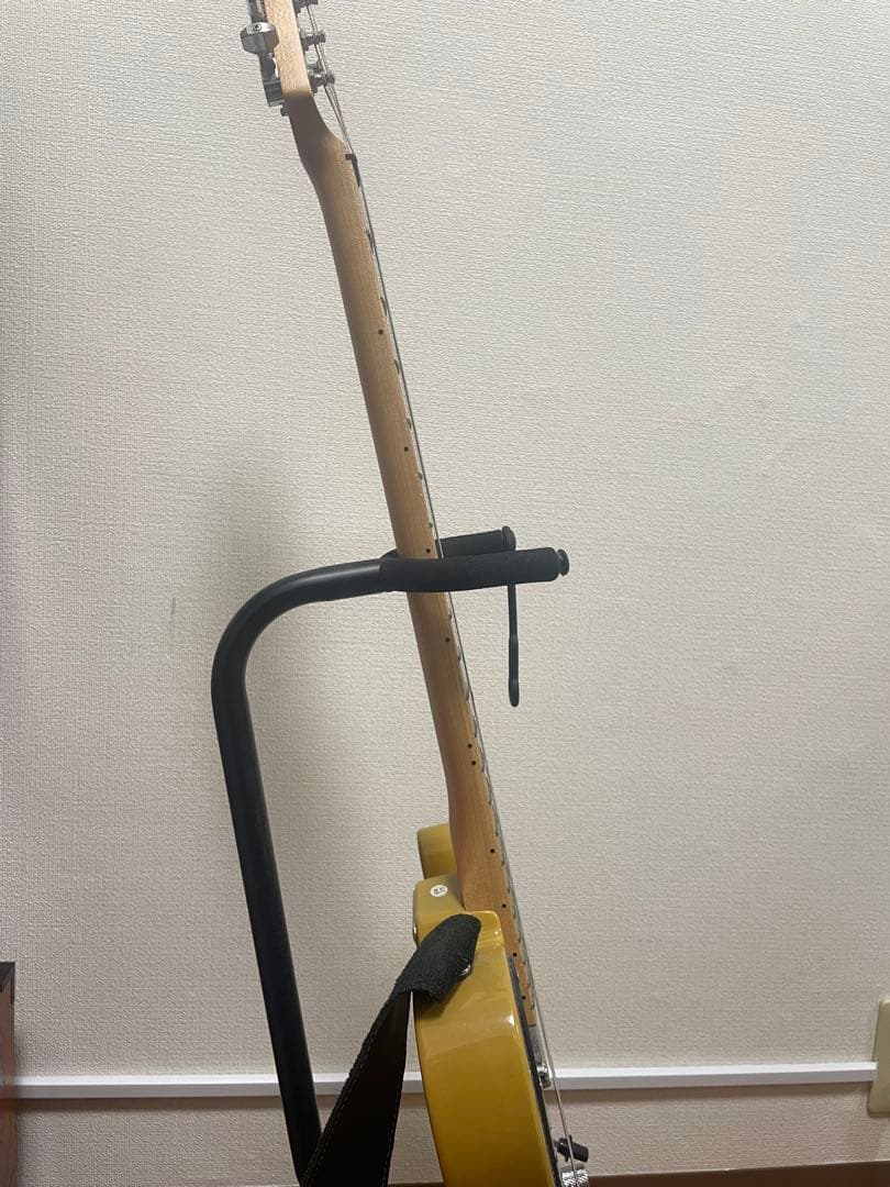 SQUIER Affinity Tele イエロー ストラップ、スタンド付き