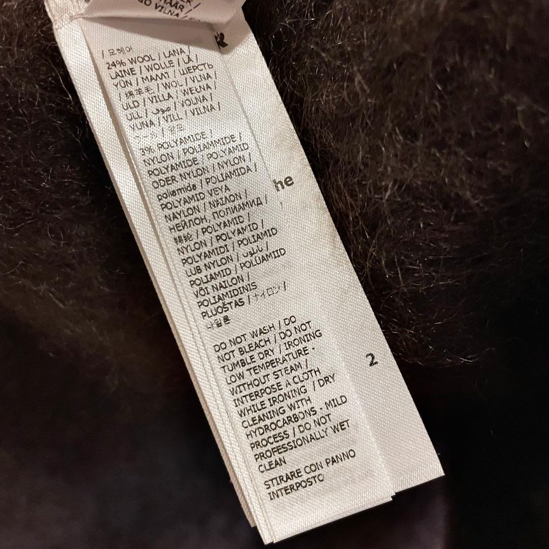 ジルサンダー の ワイドウールブレンドマフラー