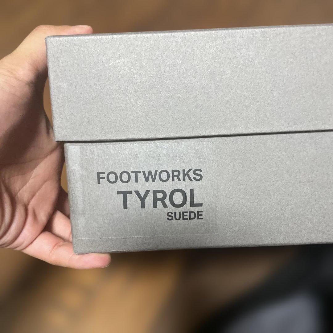 FOOTWORKS スエード チロリアン レザーシューズ 27cm