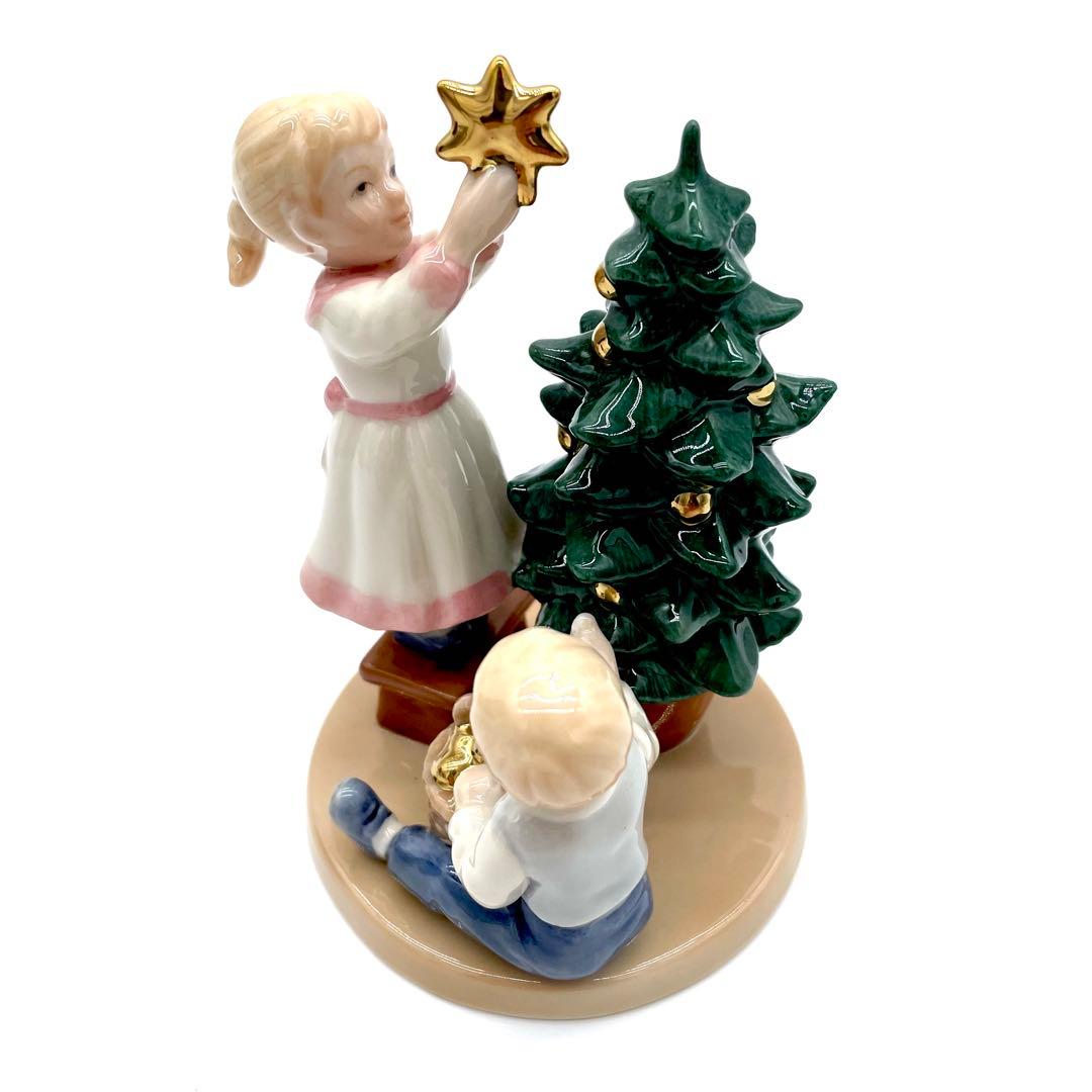 廃盤 ロイヤルコペンハーゲン フィギュリン 元箱付 クリスマス クララとペーター