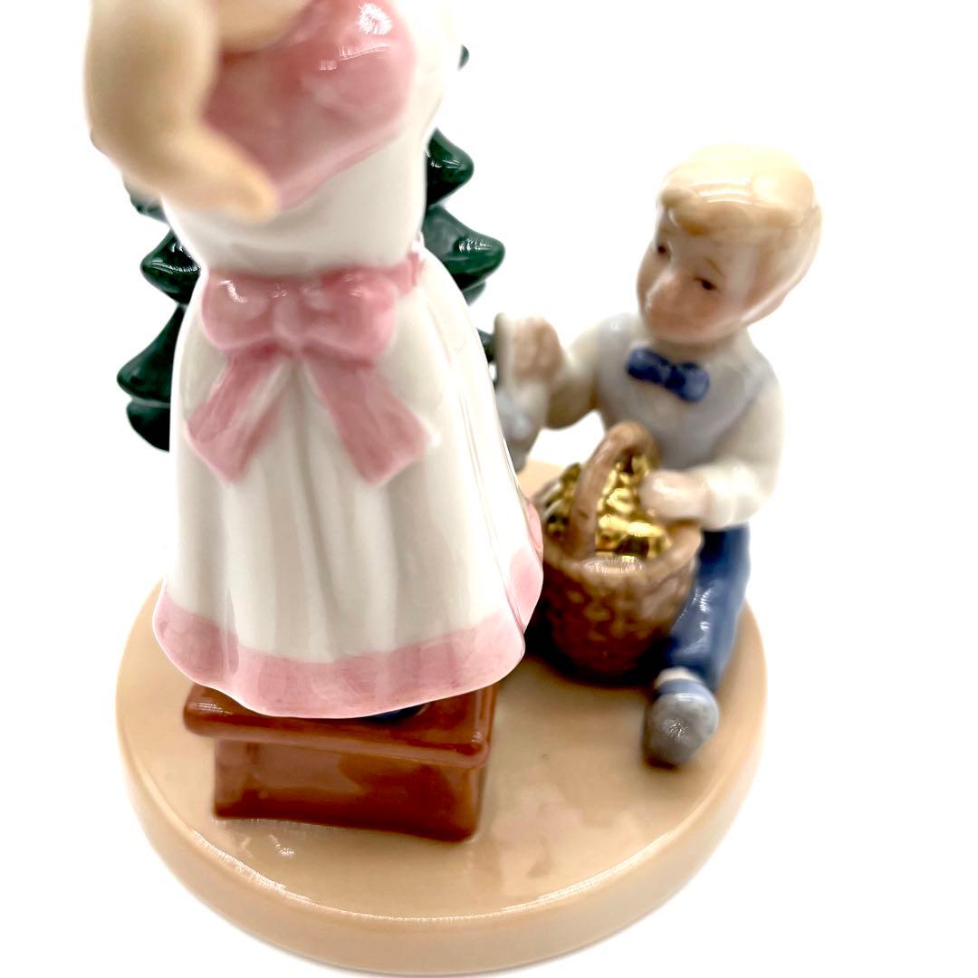 廃盤 ロイヤルコペンハーゲン フィギュリン 元箱付 クリスマス クララとペーター