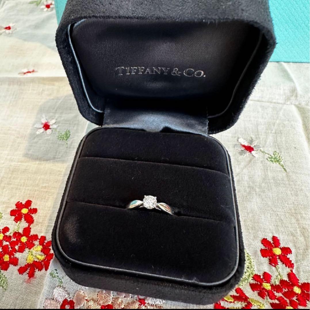 【高菜】Tiffany & Co. ダイヤモンドリング