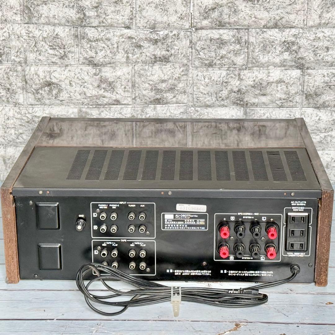 SANSUI「AU-D607F EXTRA」高性能プリメインアンプ