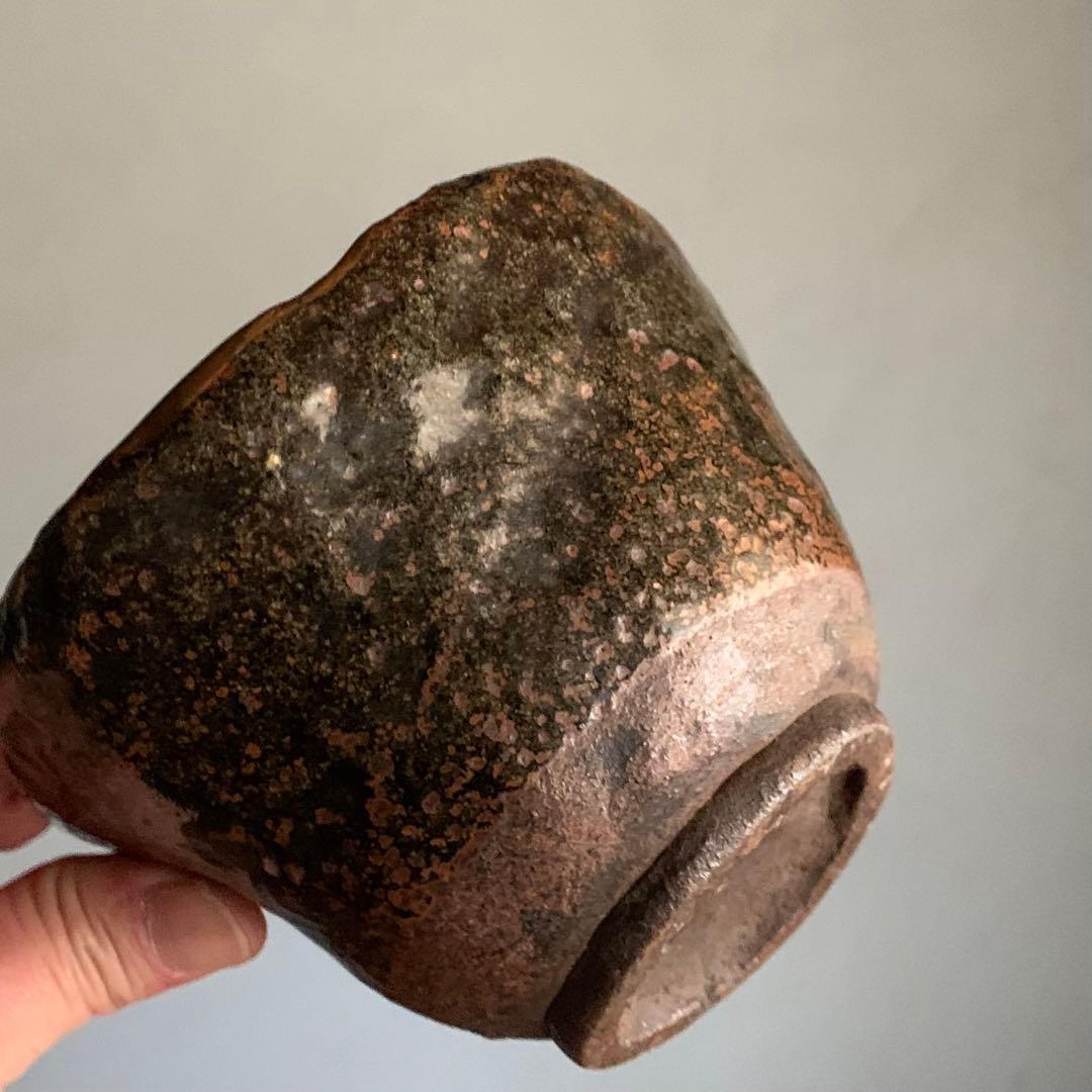 古丹波 蓮葉形 茶碗 鉢 茶道具 古美術 茶碗 古道具 アンティーク 丹波焼