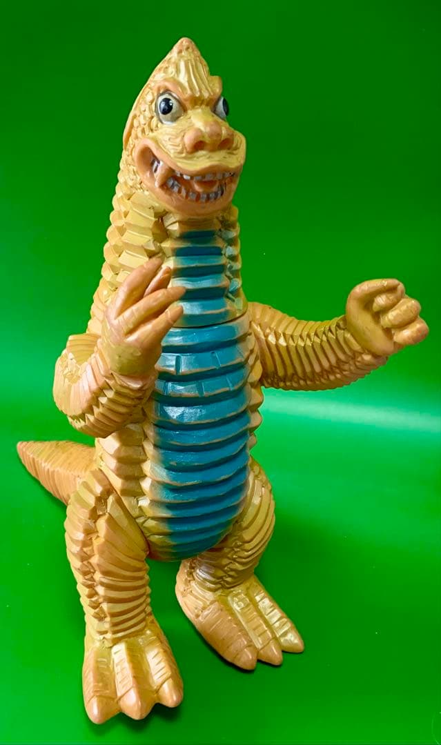 ジャイアント レッドキング ブルマァク オリジナル 当時物ソフビ 美品 マルサン