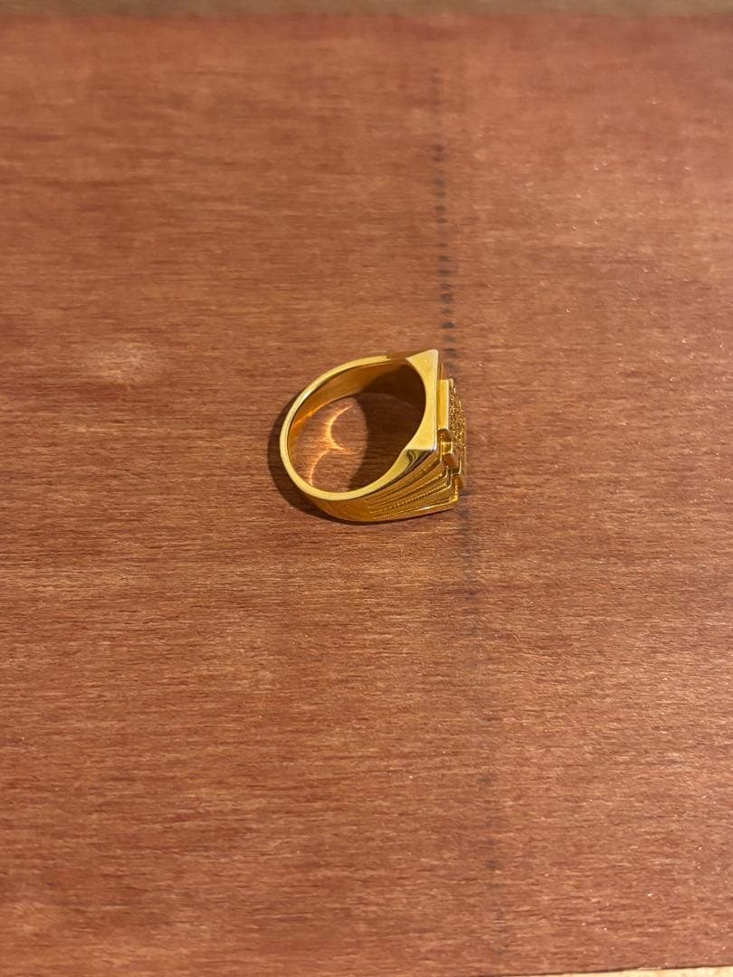 BlackEyePatch OG LABEL RING GOLD 13号