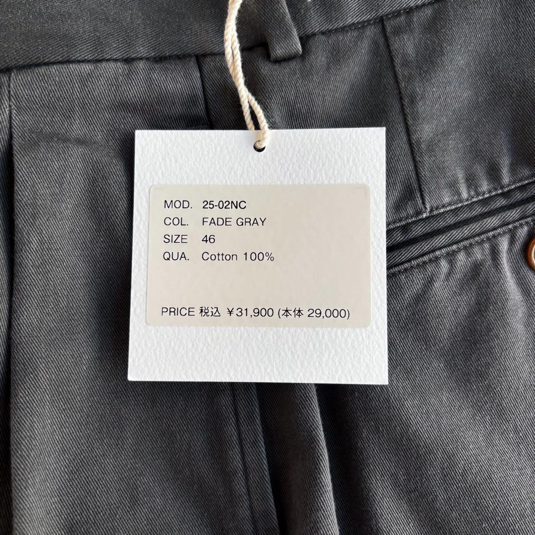 25AW NEAT CHINO ニートチノ Fade Gray(新色)