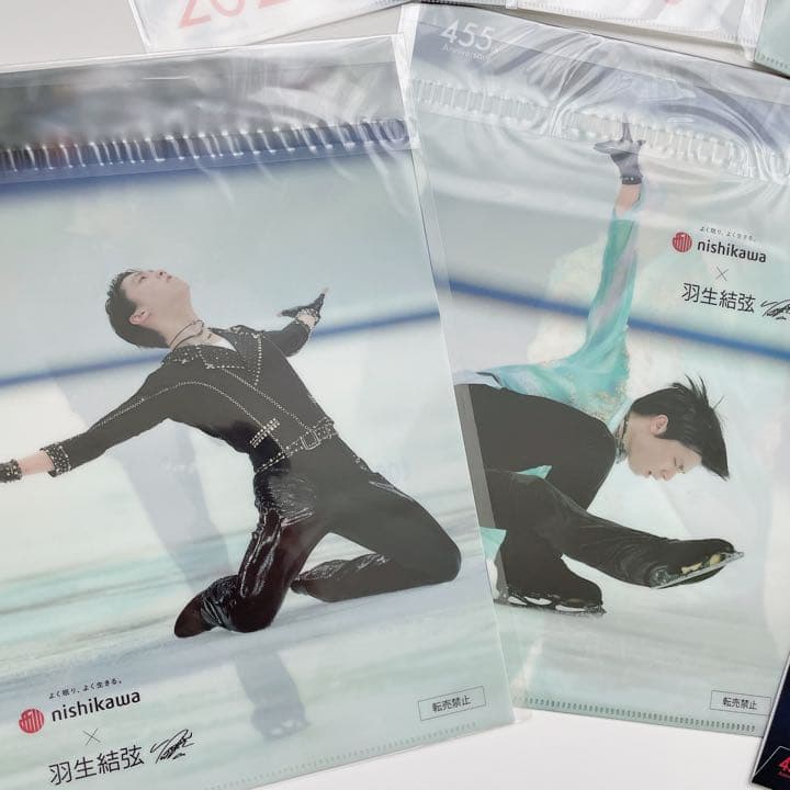 羽生結弦 選手 クリアファイル 紙ファイル