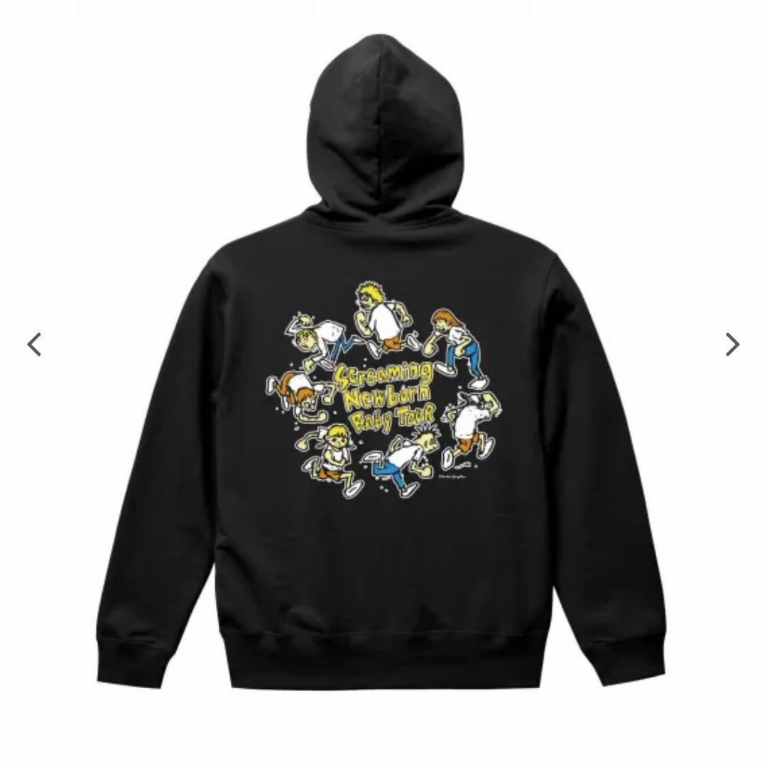 HI-STANDARD フード付きスウェット XL ブラック