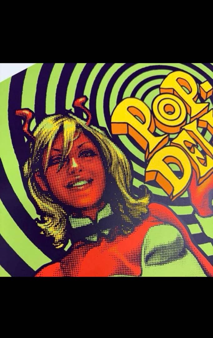 POP-DELIC GIRL ロッキンジェリービーン ポスター1ST press