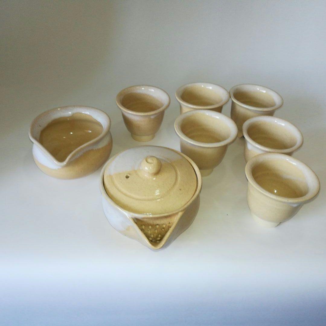 萩焼 煎茶器セット 松籟庵 城山窯