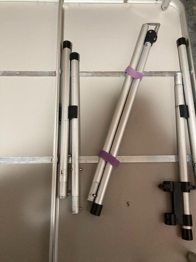 コールマン 3つ折り テーブル