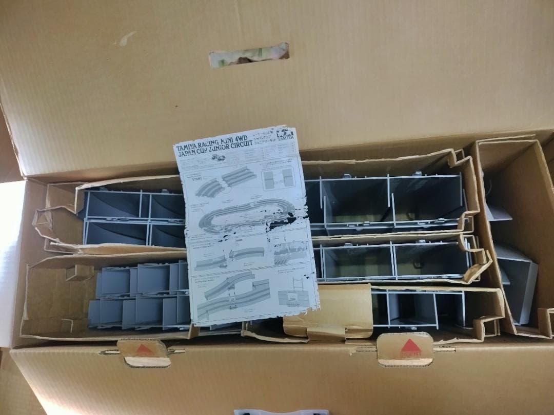タミヤ レーサーミニ四駆 ジャパンカップ Jr.サーキット 説明書、元箱付き