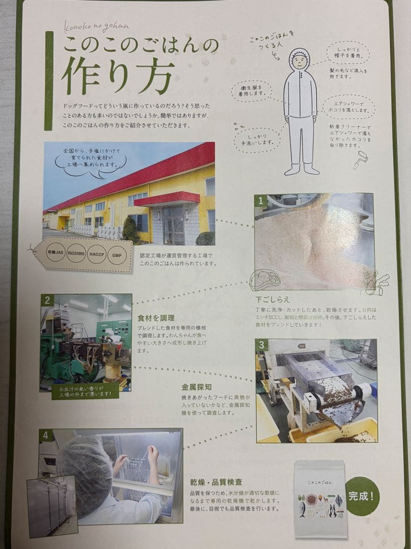 このこのごはん ドライフード 2kg