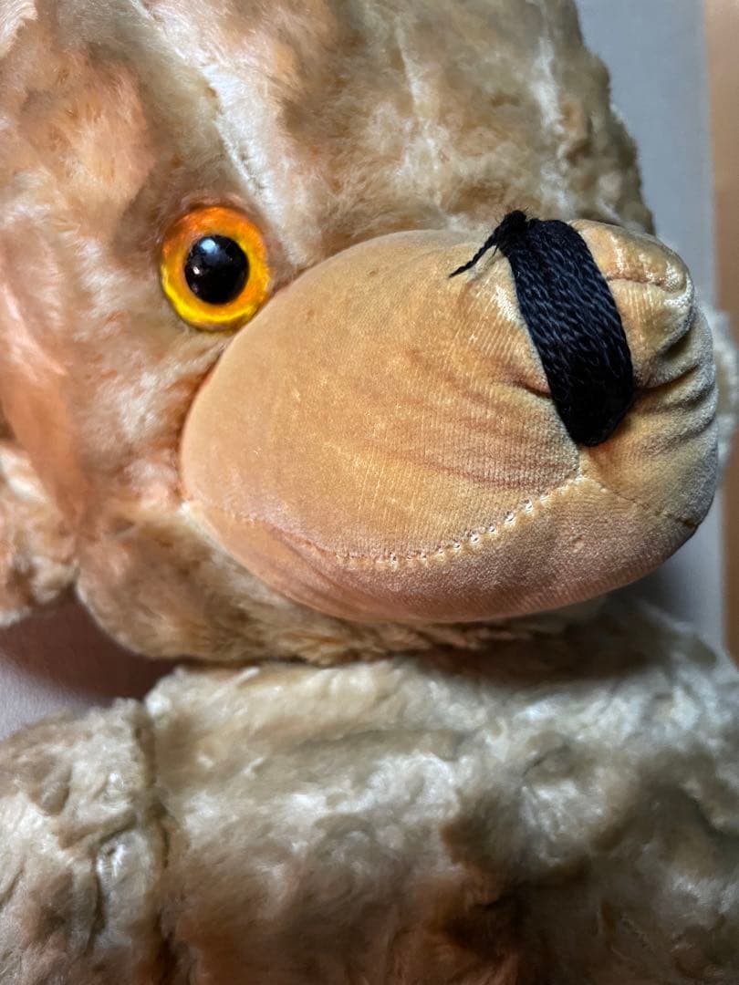 大きなビンテージ チーキー REG チーキーベア テディベア ビンテージ