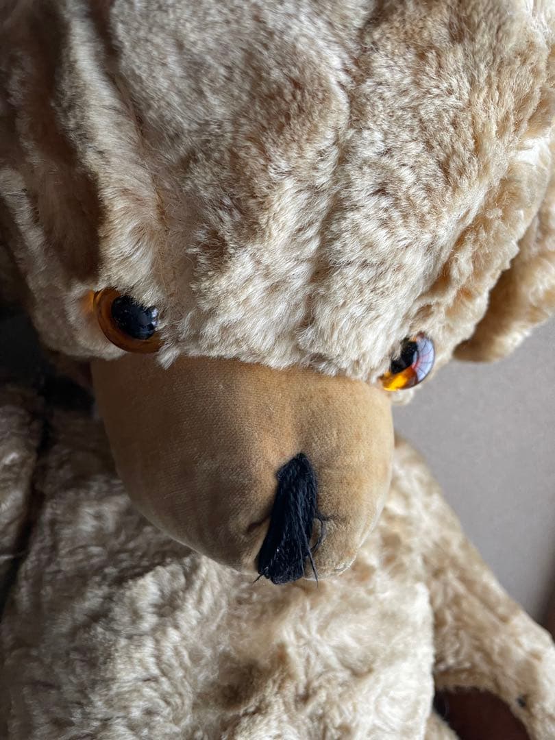 大きなビンテージ チーキー REG チーキーベア テディベア ビンテージ