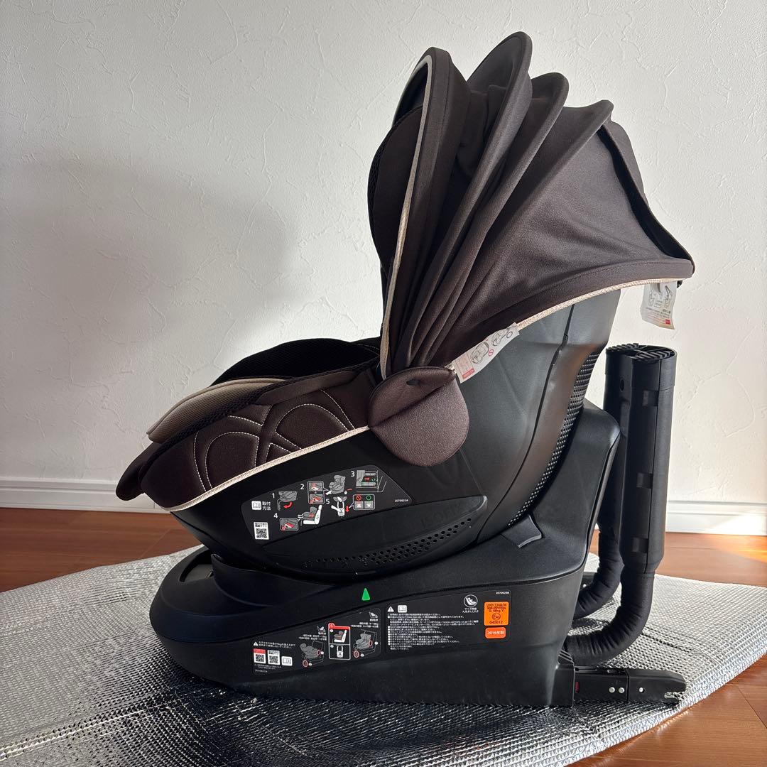 【美品】エールベベ・クルット4iグランス シャンパンブラウン