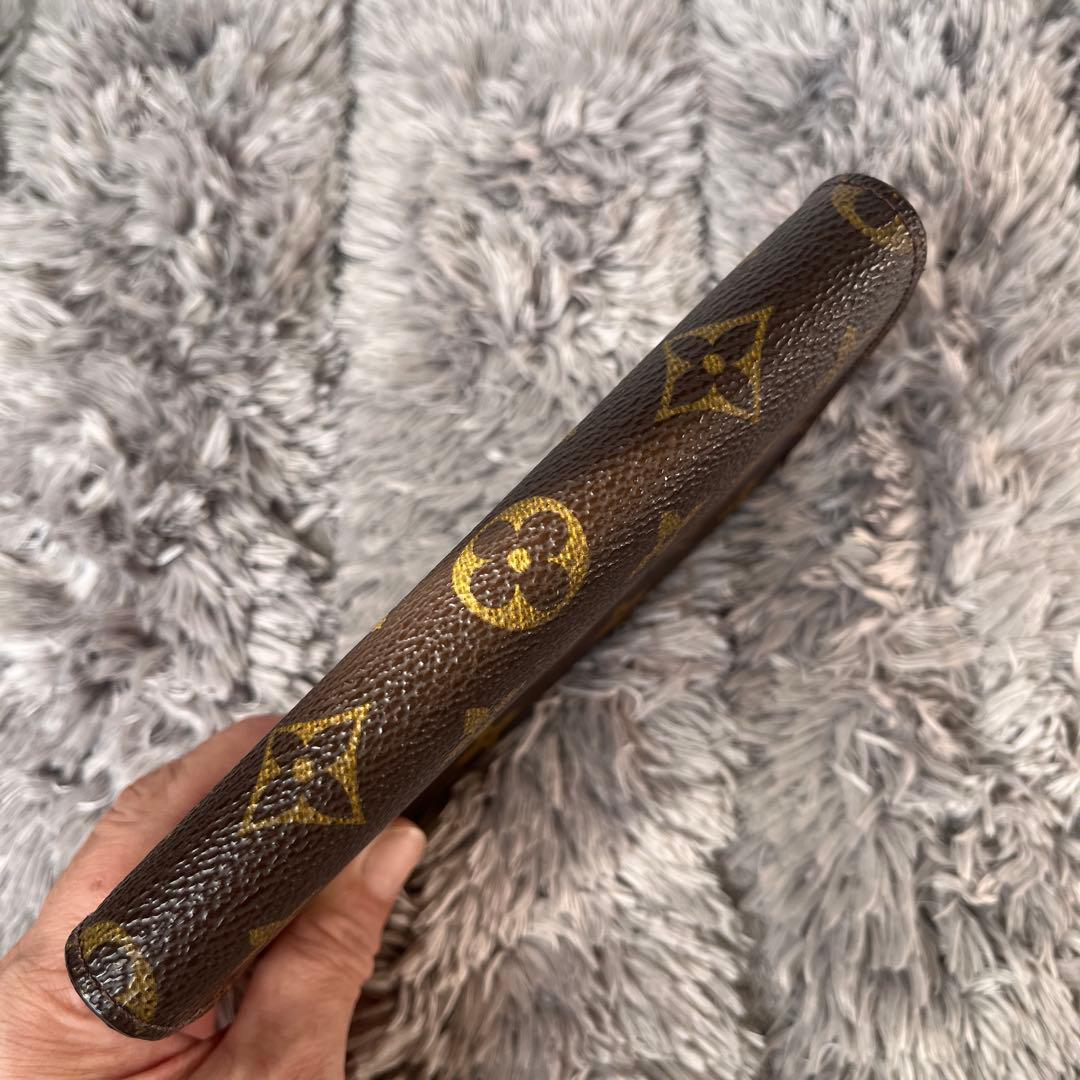 ルイヴィトン　ポルトトレゾール　エテュイパピエ　　モノグラム　折り財布