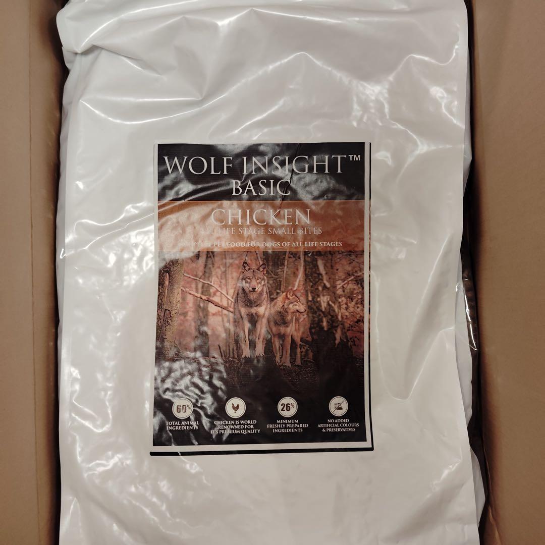 sk7521 WOLF INSIGHT BASIC チキン 小粒 12kg