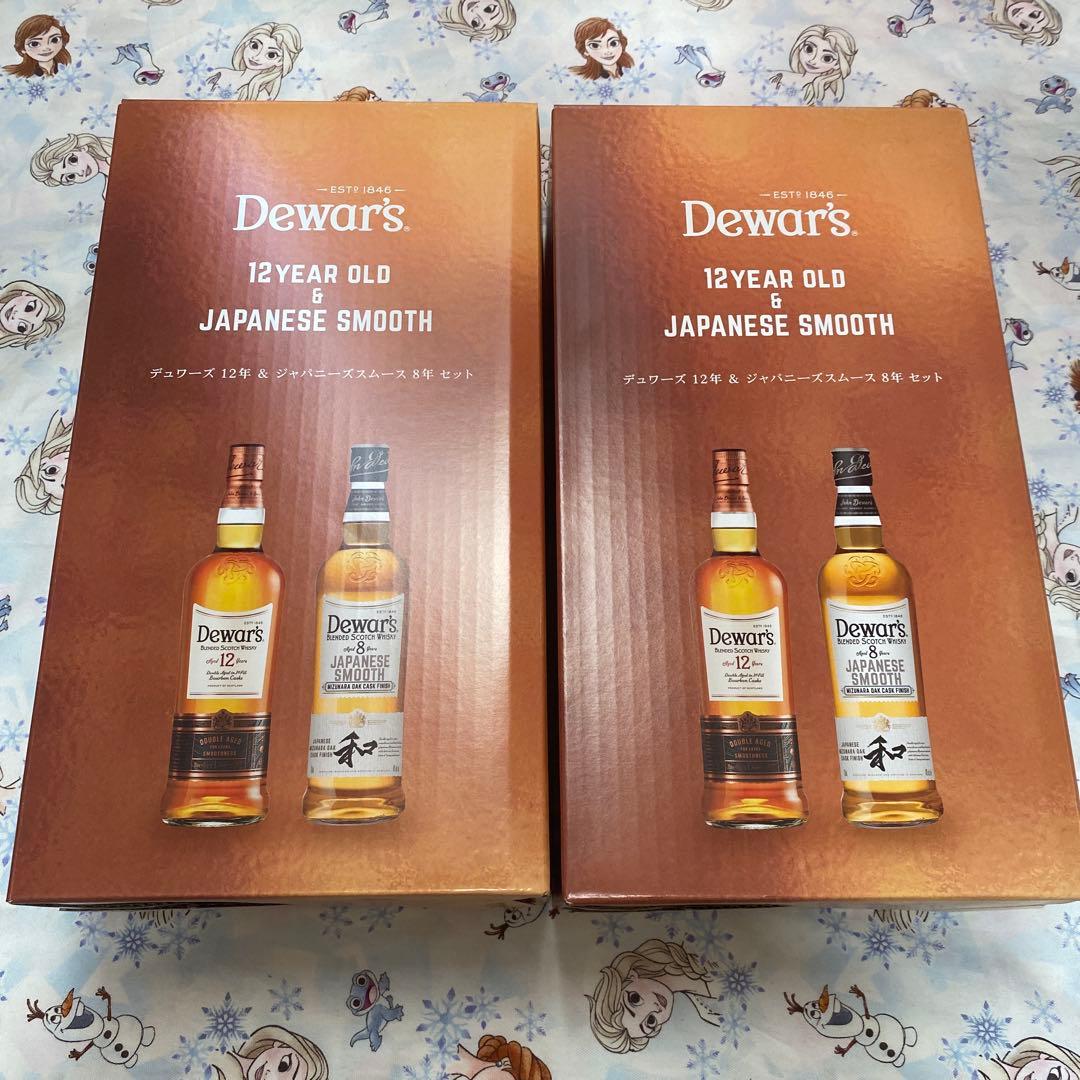 デュワーズ ジャパニーズスムース・12年 飲み比べ2本セット×2箱