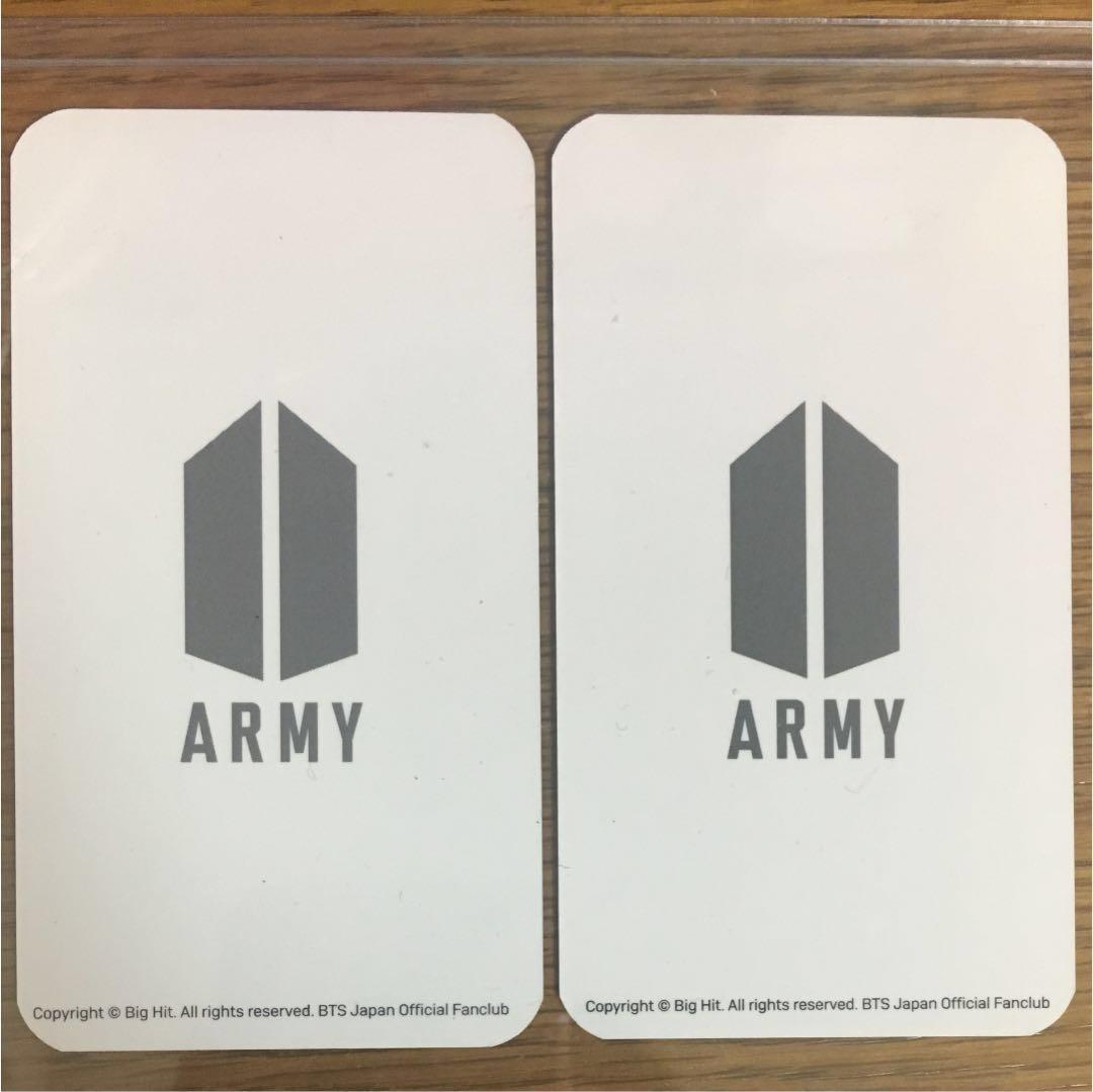 BTS トレカ テテ 京セラ FC限定 ガラガラ ガラポン