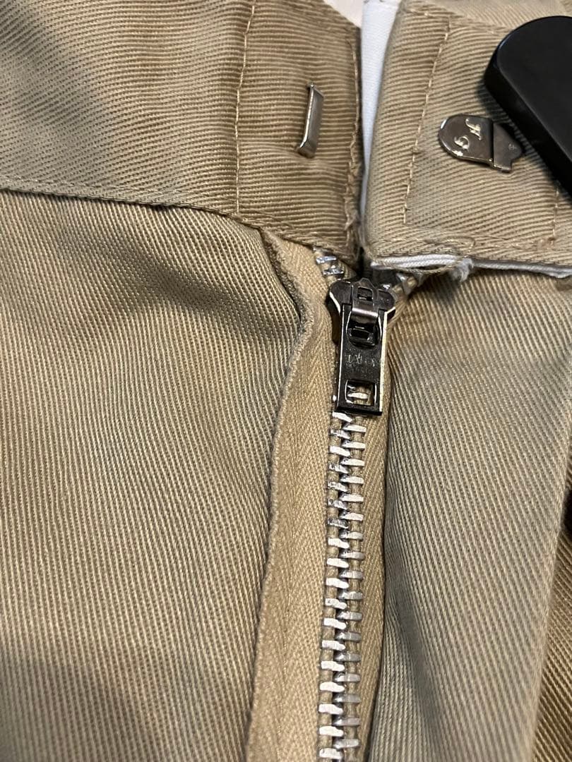 70s ディッキーズ　dickies 874 usa チビタグ　アルミジップ