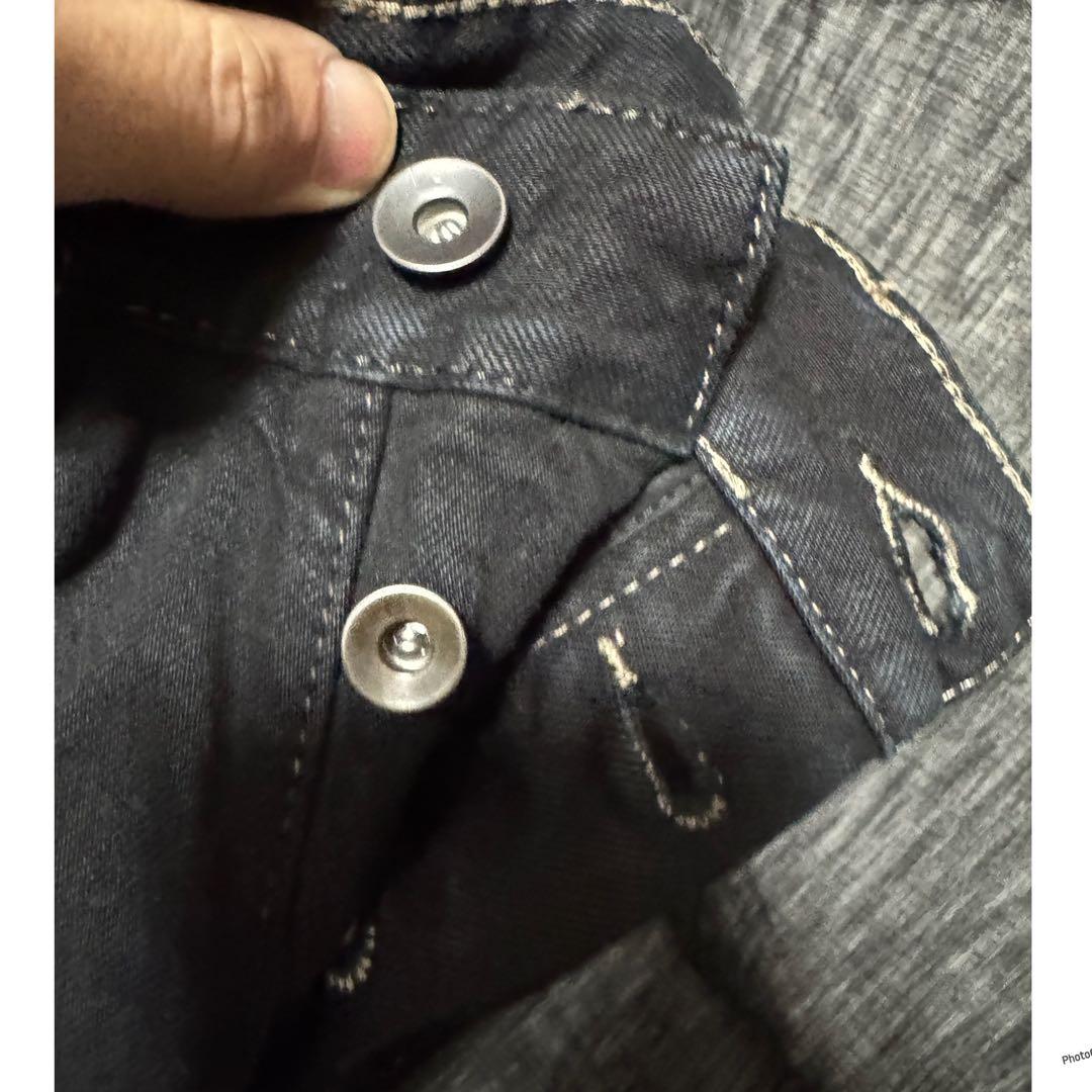 定価71500円 Rick Owens DRKSHDW サルエルブラックデニム