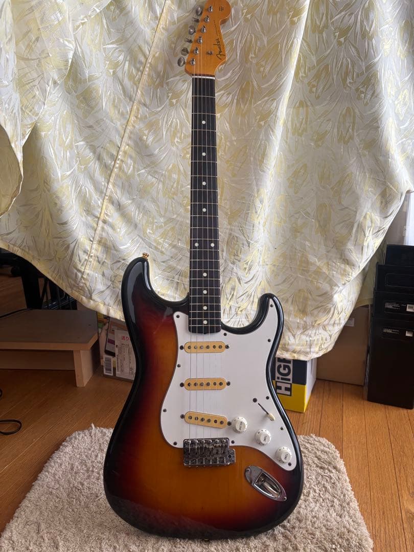 ジャンク　fender japan ST62 Sスタンプ　オーダー品？フジゲン
