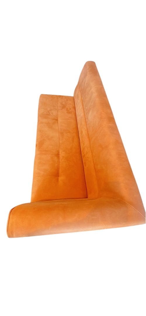 オレンジ色　ダイニングソファ　大特価　明日まで販売