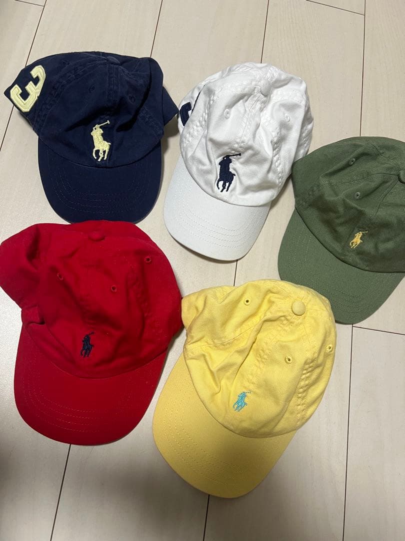 Polo Ralph Lauren キャップ 5個セット 2T-4T