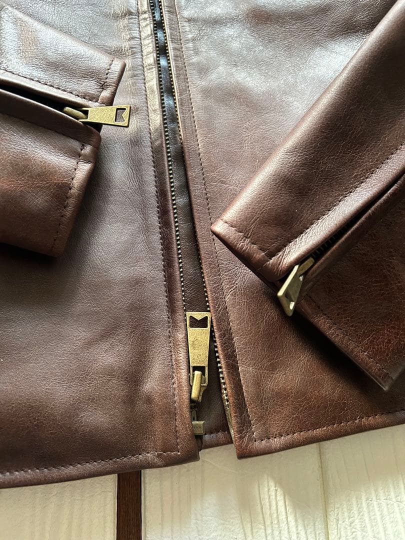 Marlboro マルボロ　ホースハイド　レザージャケット・ブルゾン　馬革