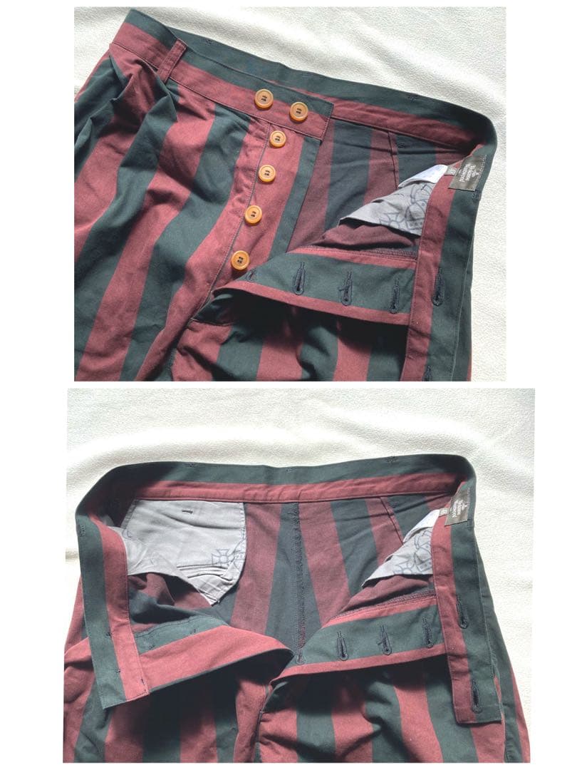 psychobozuヴィヴィアンいウエストウッド　変形　捻れ　パンツ　48